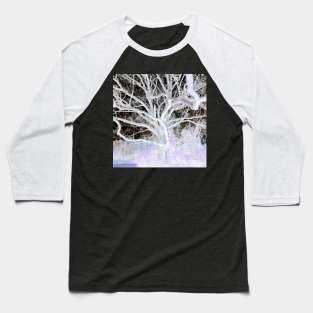 Negative Tree Baseball T-Shirt